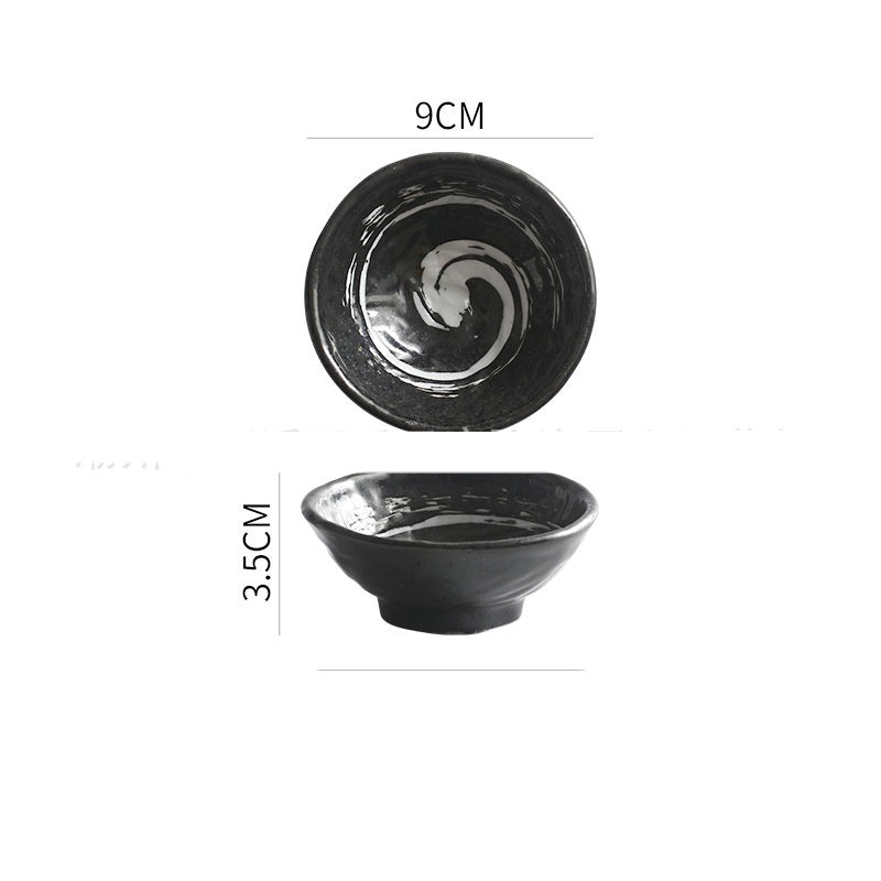 Japanese-style Ceramic Soy Sauce And Vinegar Saucer