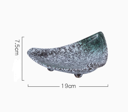 Japanese Style Plate Creative Irregular Household Personality