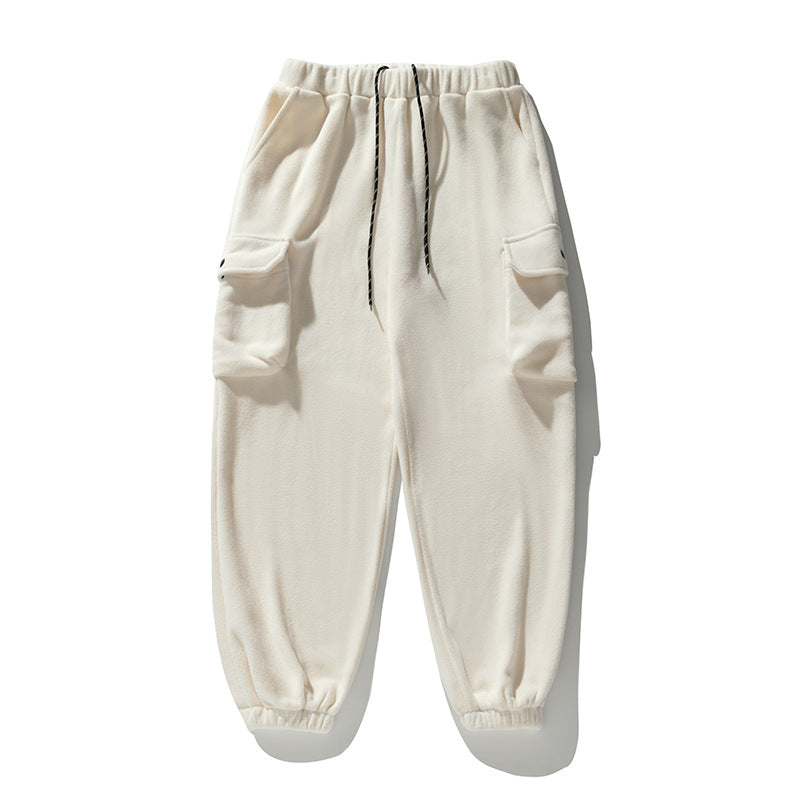 Polar Fleece Sweatpants - Loose Sports Workwear