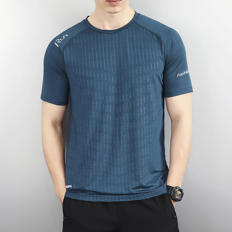 Ice Silk Quick-Dry Tee - Breathable Oversized