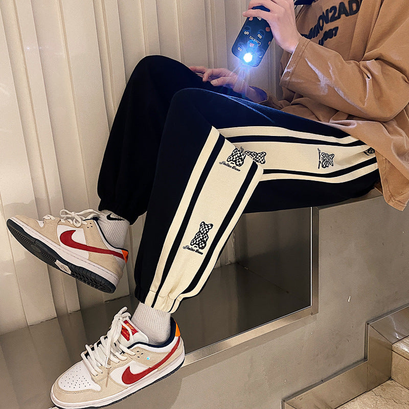 Men's Hong Kong Style All Match Japanese Pants