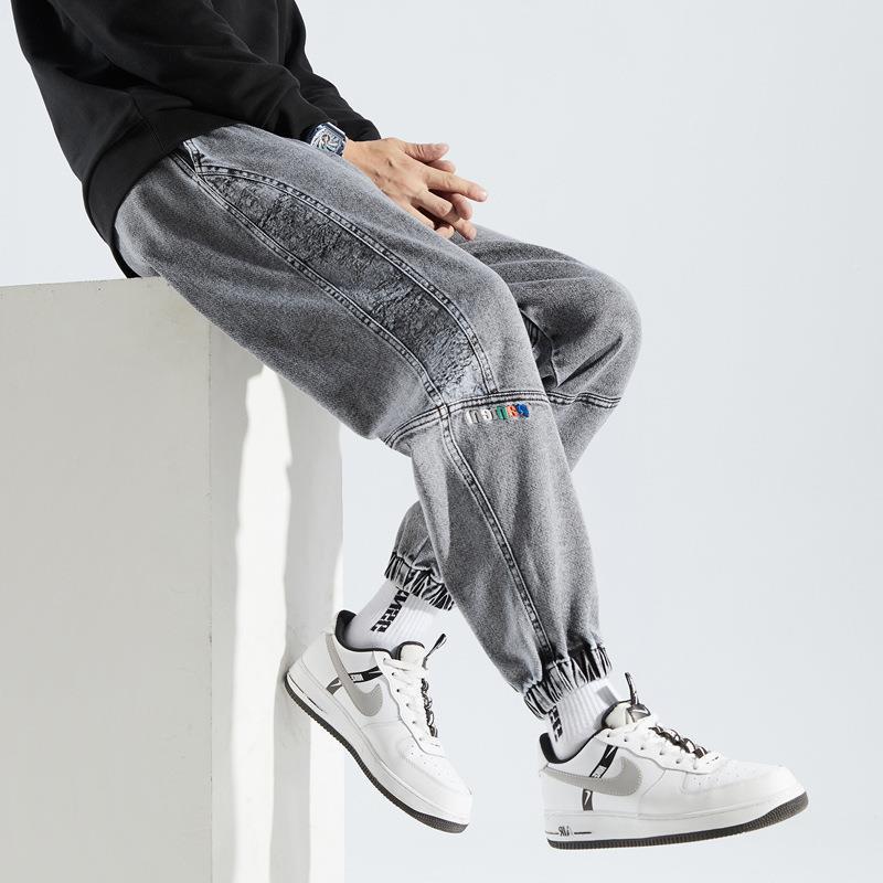 Jeans Men's Japanese Style Workwear Plus Size Harem