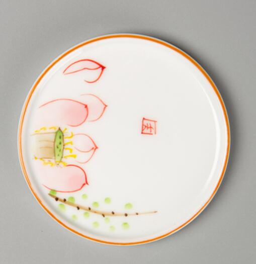 Hand-painted Ceramic Japanese Style Handmade Coasters