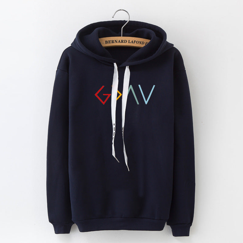 Langarmpullover mit Buchstabenprint 