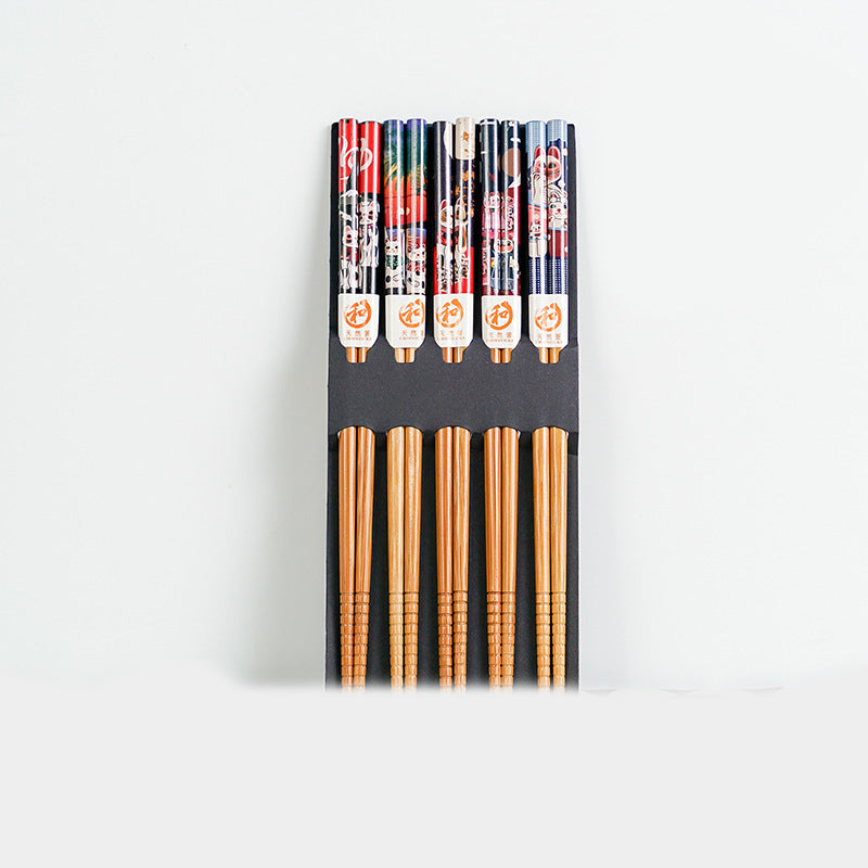 Bamboo Chopsticks Set
