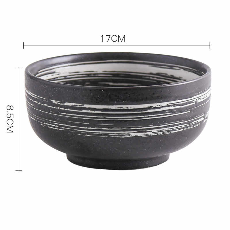 Japanese Style Creative Ceramic Noodle Bowl
