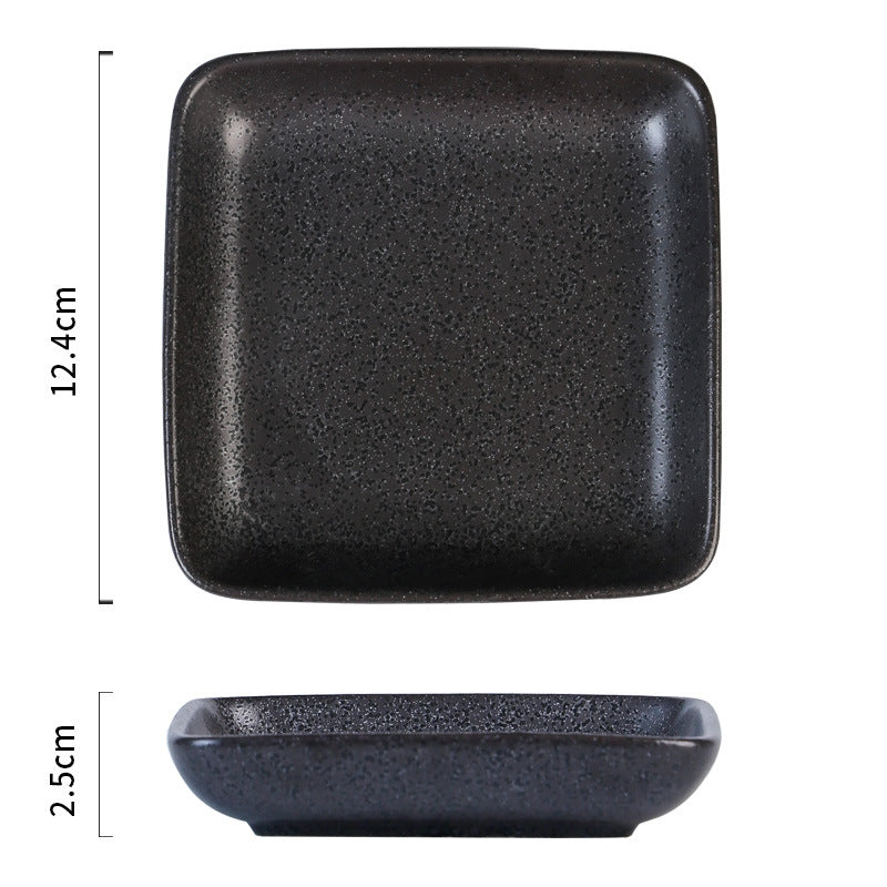 Japanese Style Ceramic Plate Square