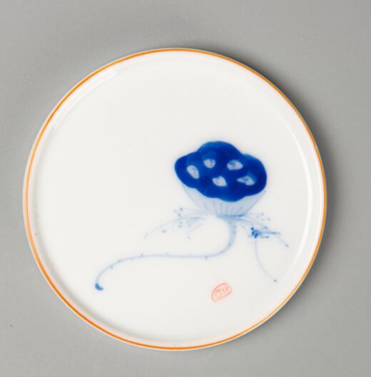 Hand-painted Ceramic Japanese Style Handmade Coasters