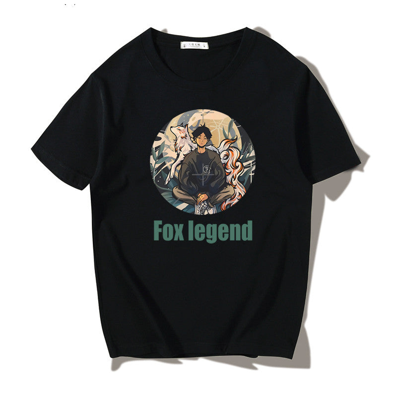 Japanese Cotton Tee - Harbor Style Print