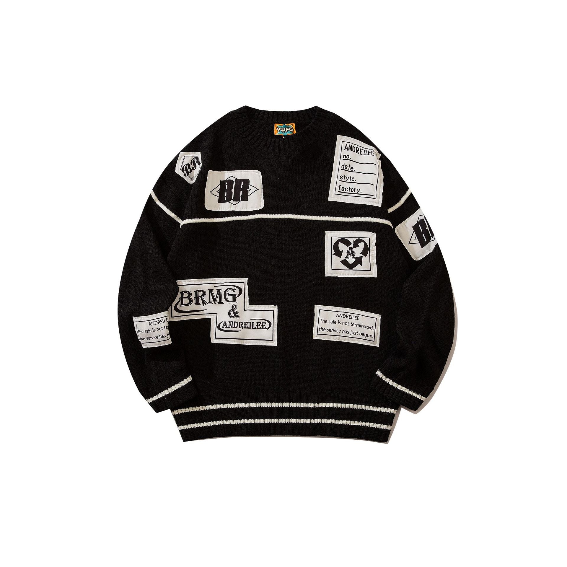 Men's Pullover Casual Lazy Style Loose Japanese Sweater