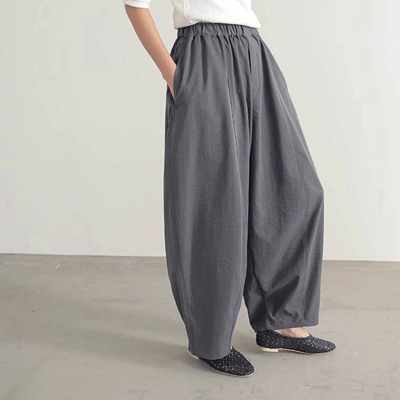 Japanese Yamamoto Casual Pants Women's Drape Idle Style