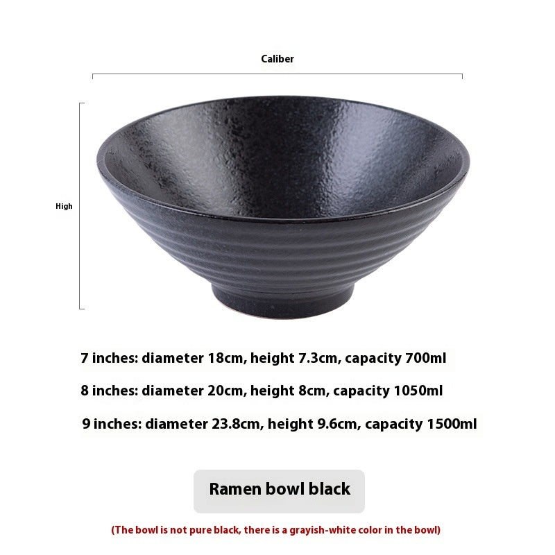 Japanese Style Ramen Bowl Ceramic Bowl Tableware