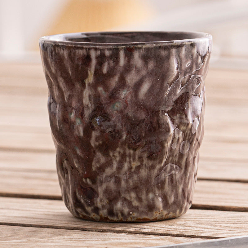 Japanese Style Rough Pottery Antique Tea Cup