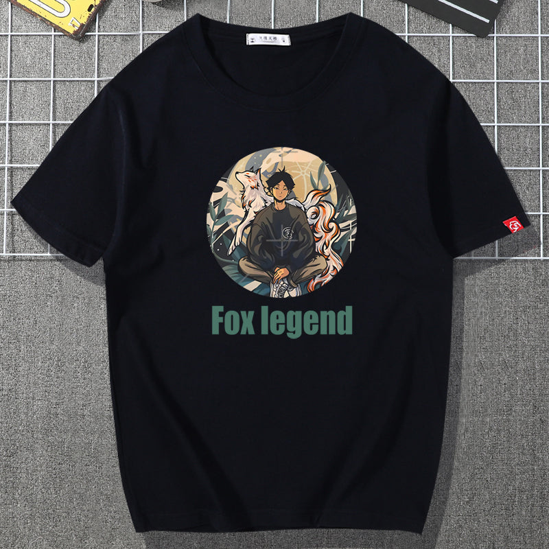 Japanese Cotton Tee - Harbor Style Print