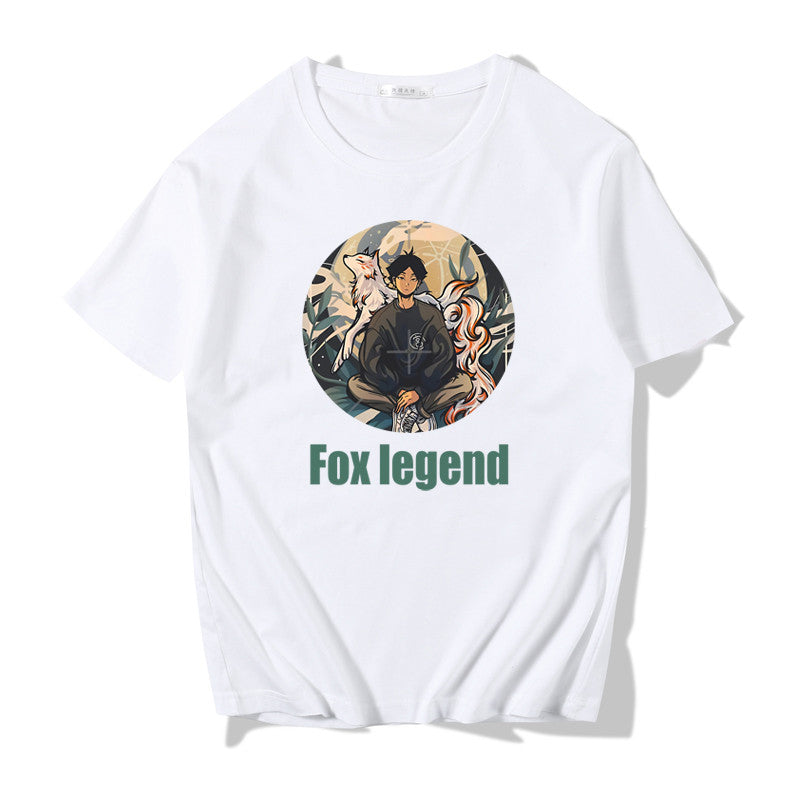 Japanese Cotton Tee - Harbor Style Print