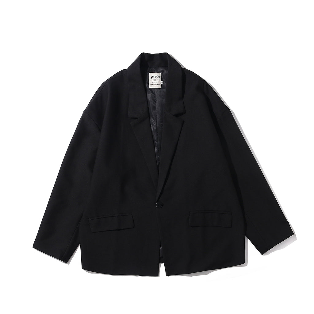 Japanese-style Retro Gray Profile Small Suit