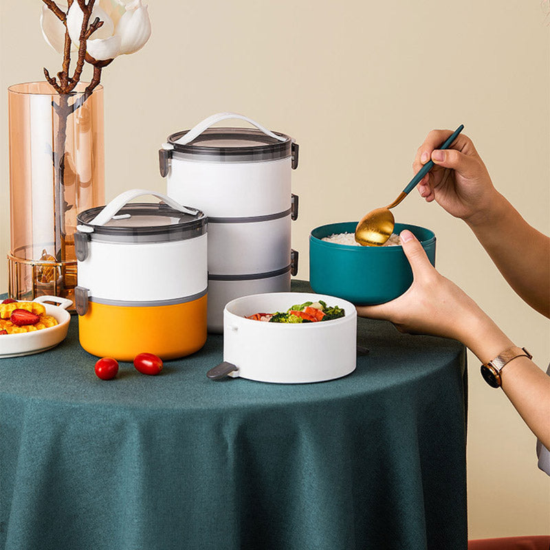Microwaveable Japanese-style Lunch Box Multi-layer
