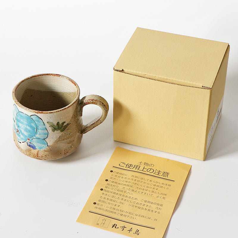 Hand Drawn Animal Pattern Mug Japanese Style