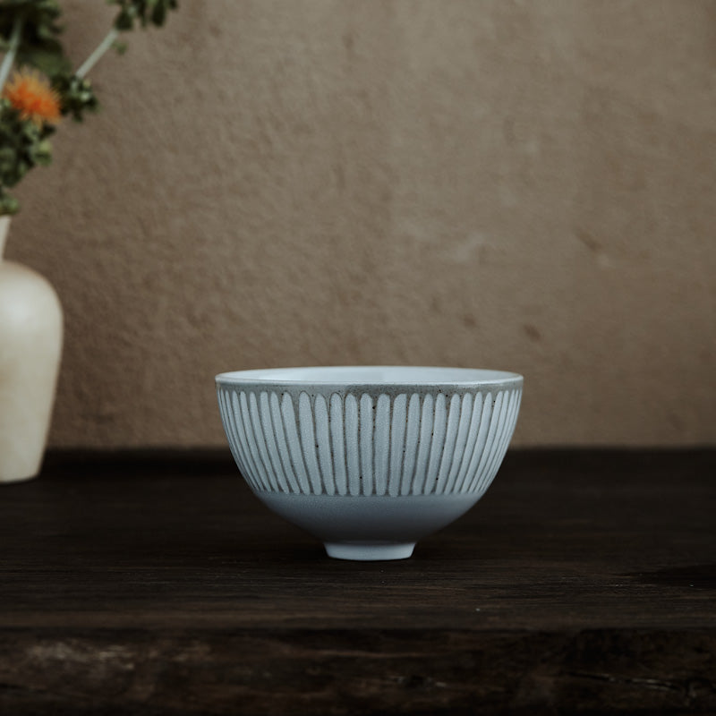 Japanese Style Stilt Bowl Retro Nostalgic Rice Bowl
