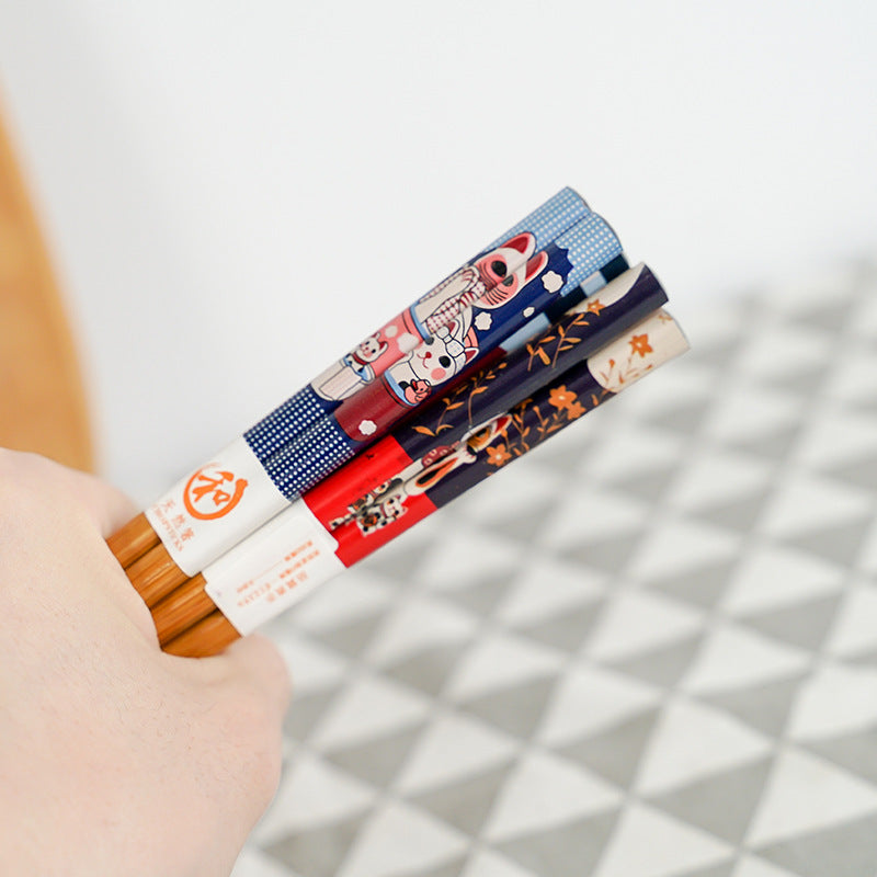 Bamboo Chopsticks Set