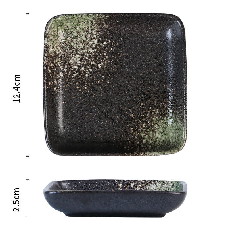 Japanese Style Ceramic Plate Square
