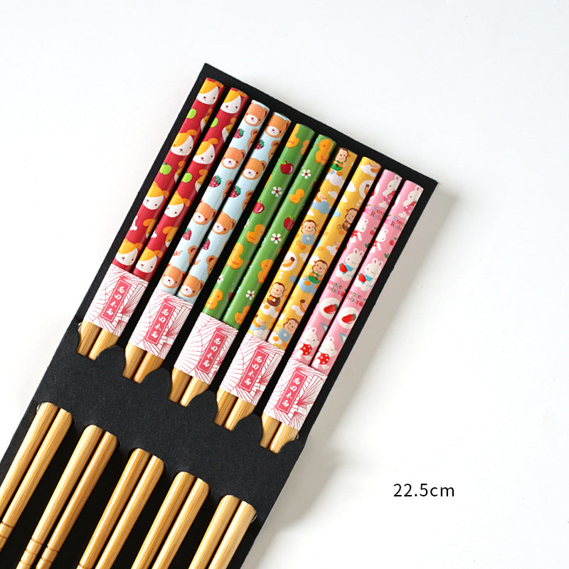 Bamboo Chopsticks Set