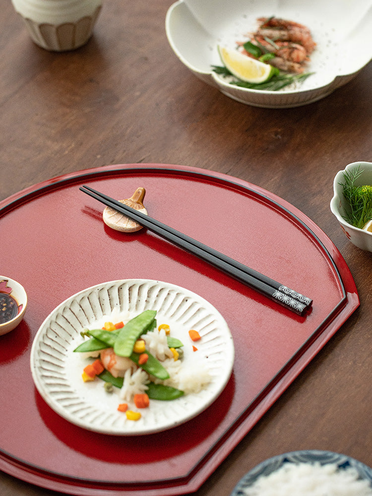 Japanische Essstäbchen aus massivem Holz mit spitzer Form für den Haushalt