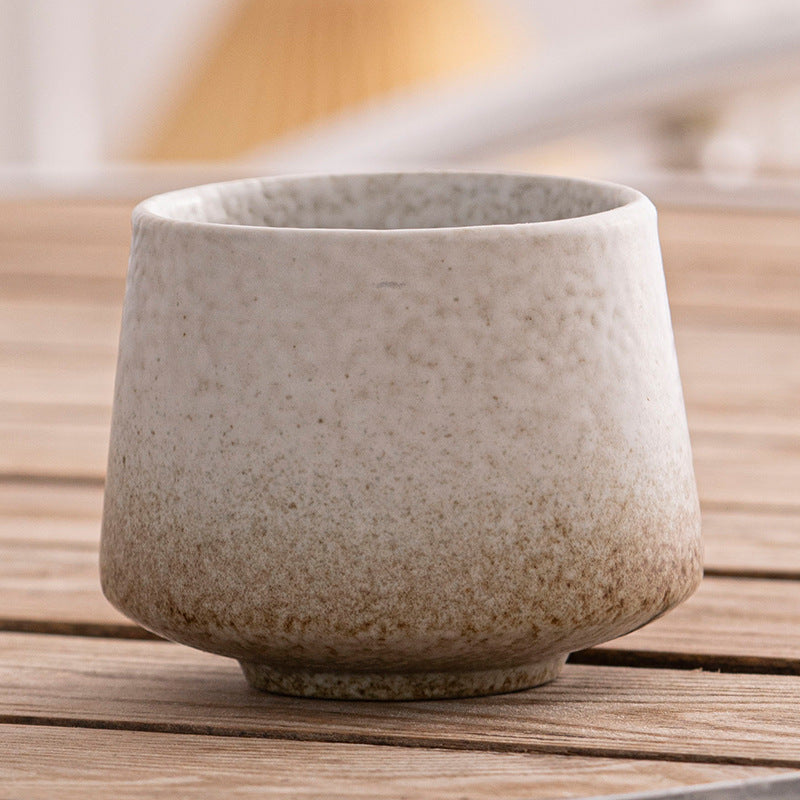 Japanese Style Rough Pottery Antique Tea Cup