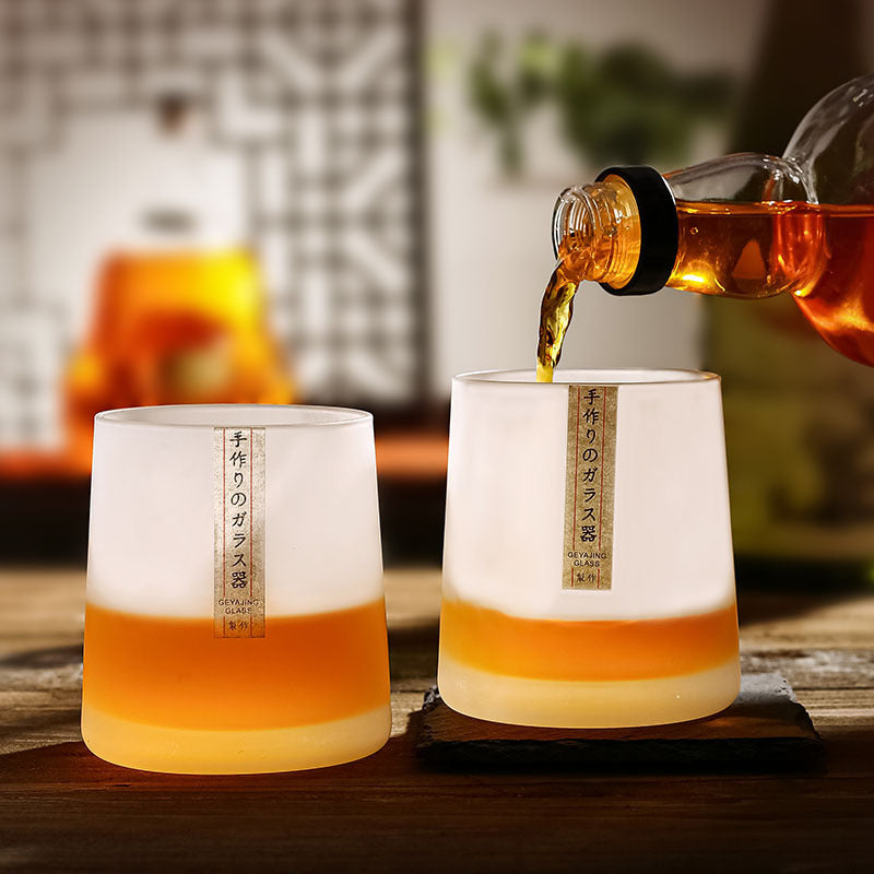 Hand Made Frosted Cup Creative Japanese Style