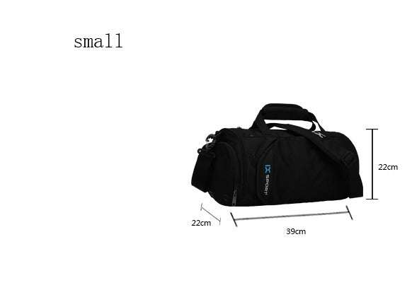 Gym Bag with Shoe Compartment