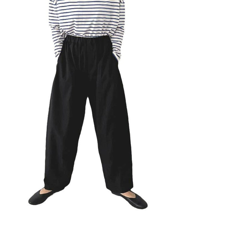 Japanische Yamamoto-Freizeithose für Damen, lässiger Schnitt