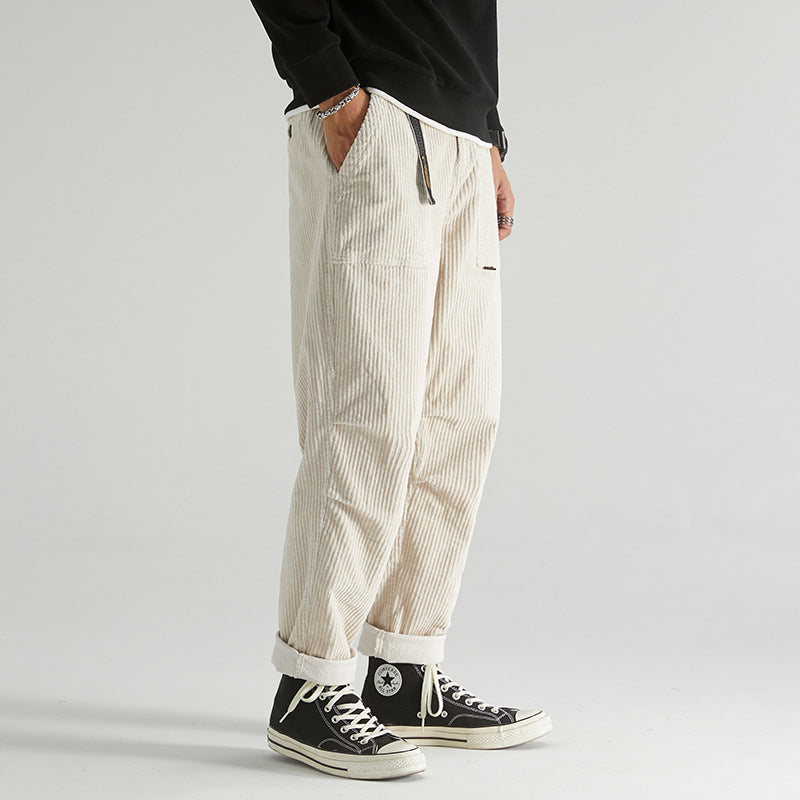 New Japanese-style Retro Men's Loose Casual Pants