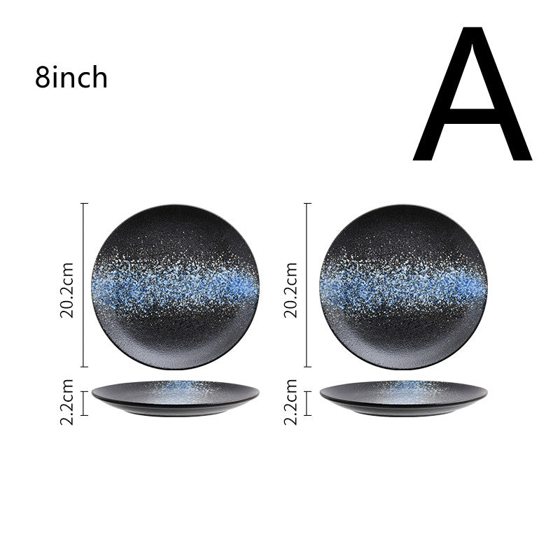 Japanisches Geschirr, Keramikteller für den Haushalt