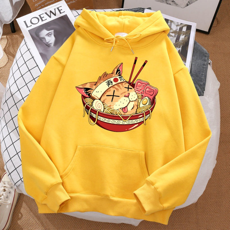 Ramen Samurai Cat Tee - Japanese Streetwear