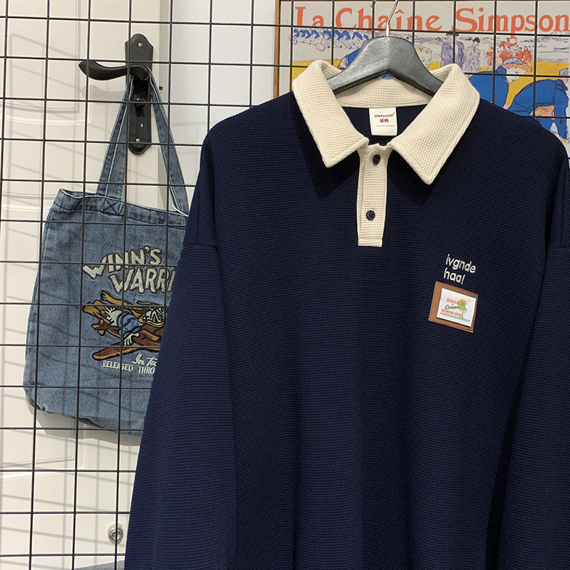 Men's Autumn Loose Japanese Style Retro Casual Jacket