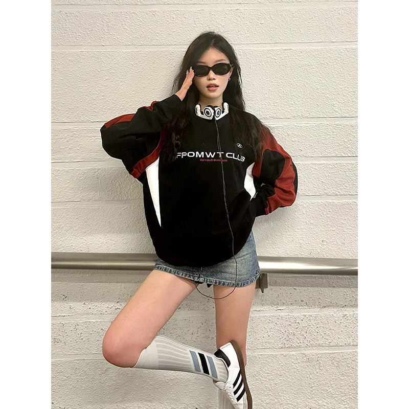 Embroidered Letter Sweater – Urban Streetwear Essential