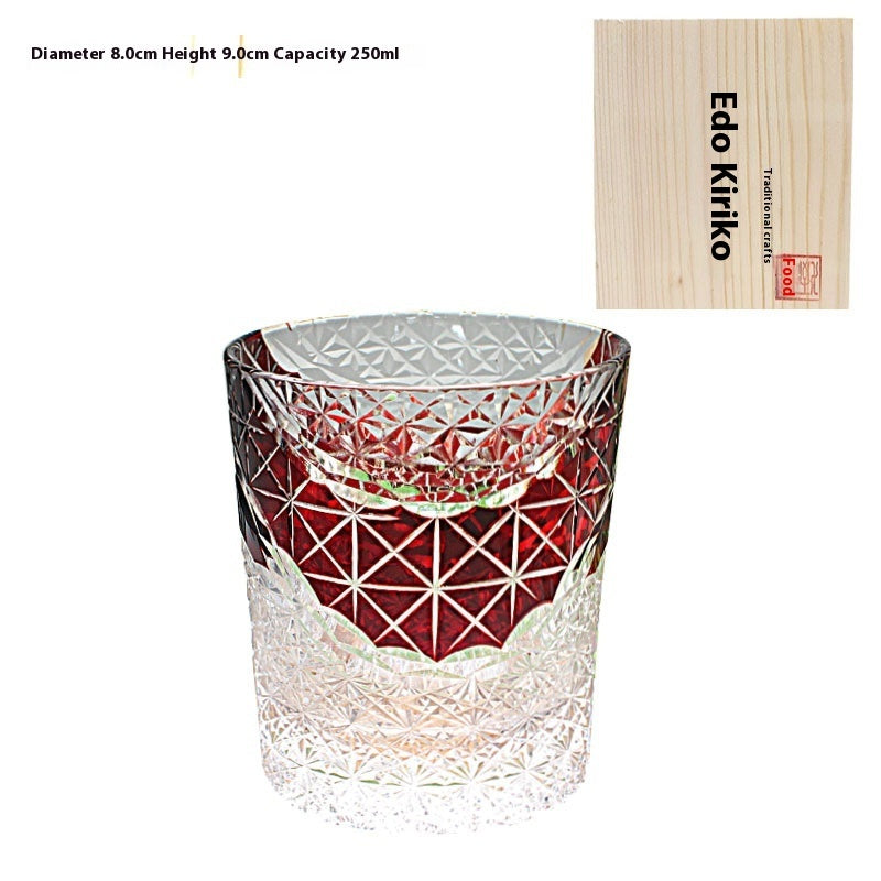 Japanese Style Handmade Carved Household Decorative Cup