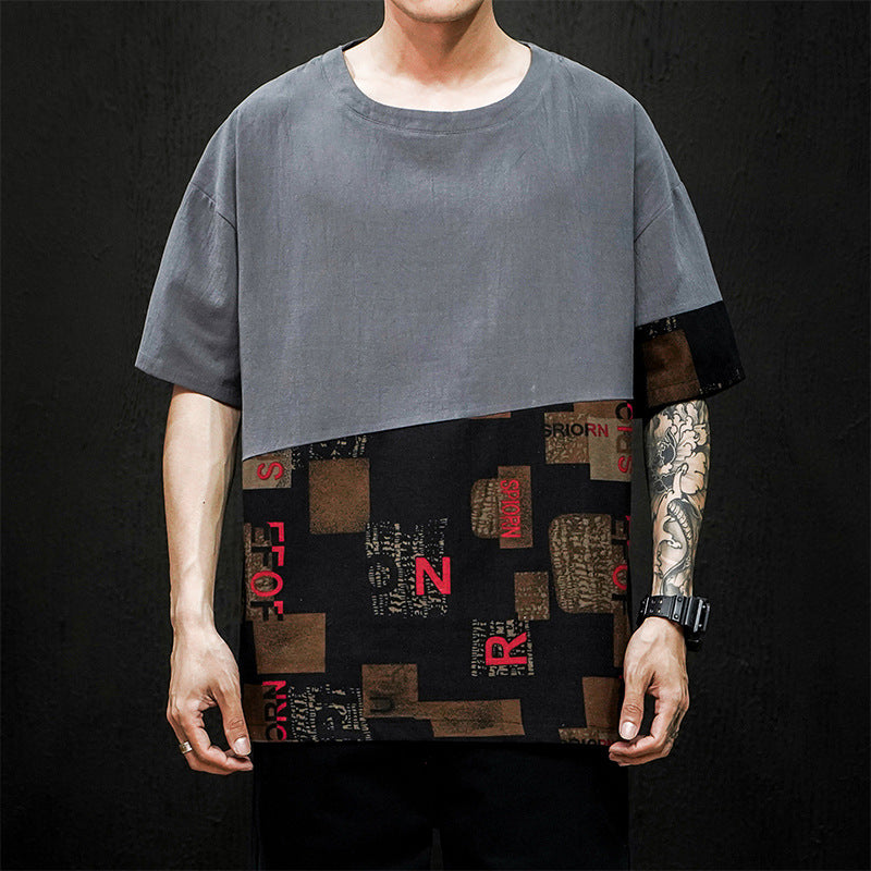 Japanese Black Wall Summer Loose Chinese Style