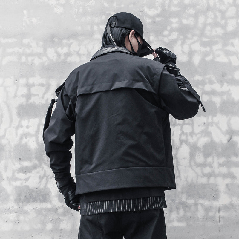 Digital Print Zip Sweater