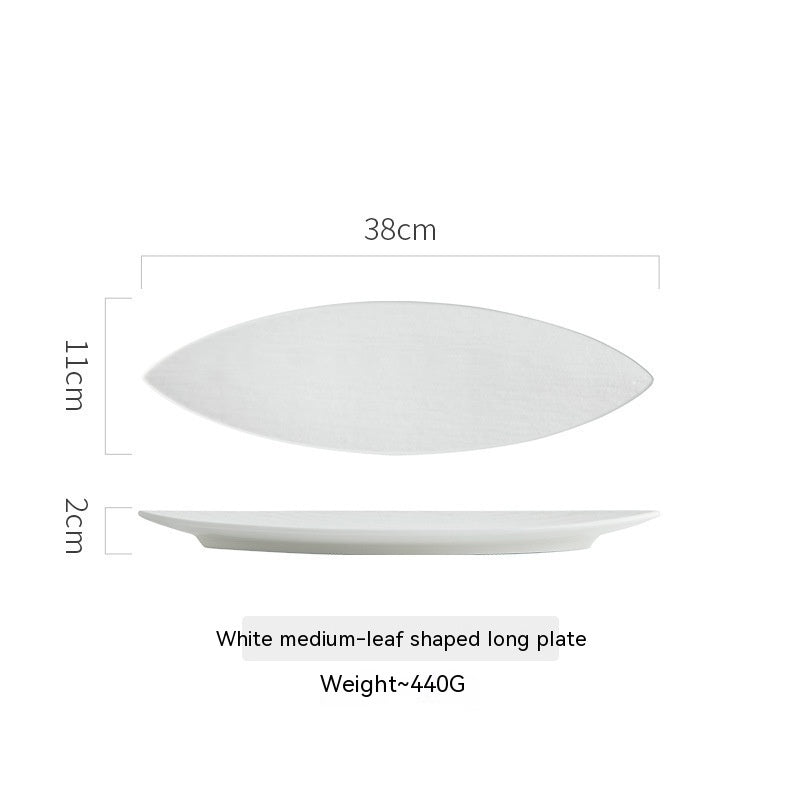 Japanese Style Sushi Plate Ceramic Dessert Plate