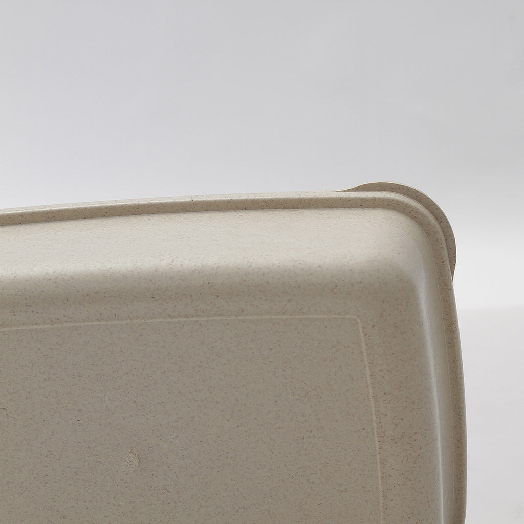 Japanese-style Student Lunch Box Wheat Single-layer Sealed