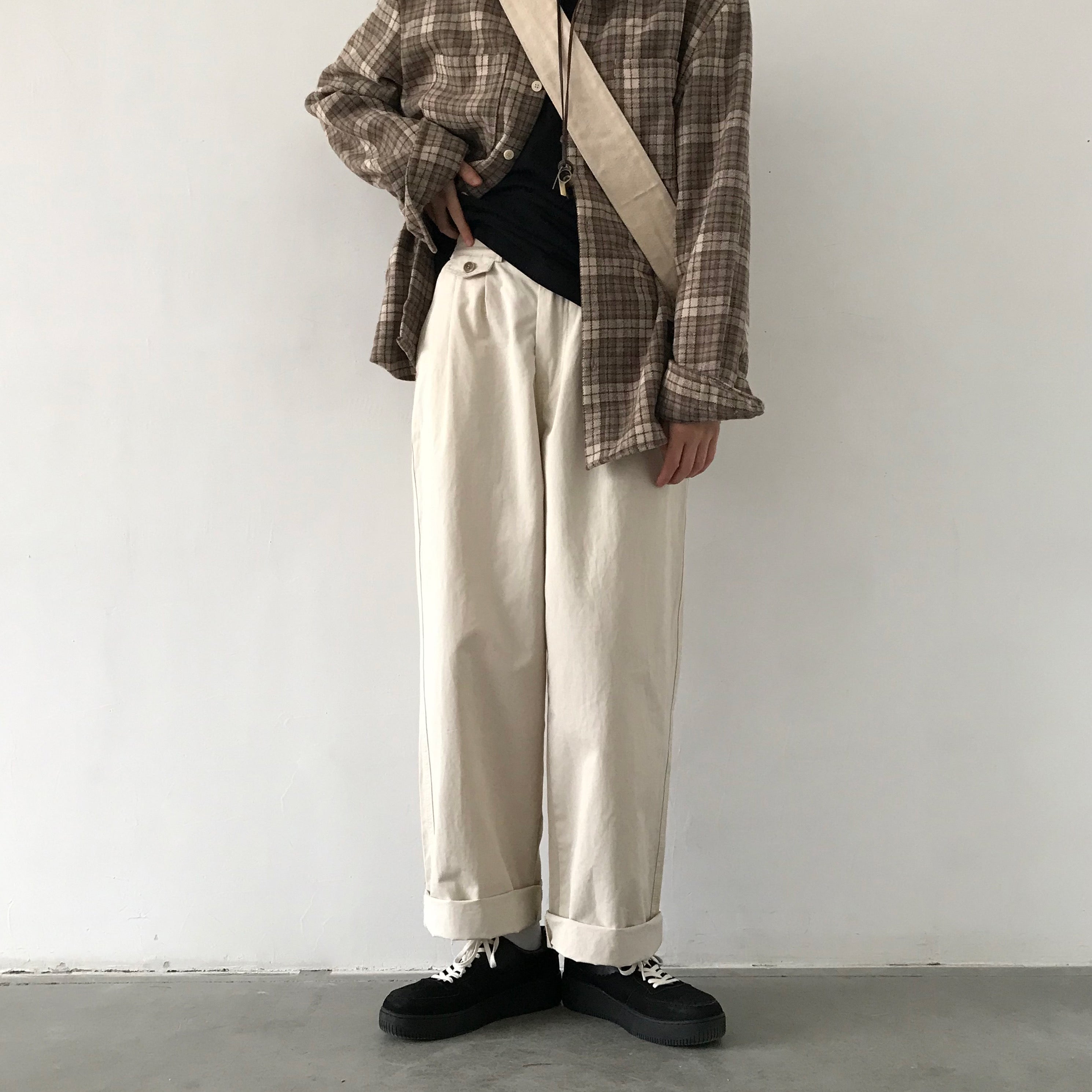 Japanese-style Retro Four Seasons All-matching Casual Pants