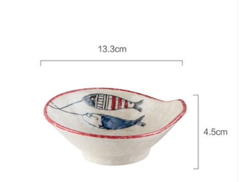 Home Creative Large Japanese Style Ramen Hat Bowl