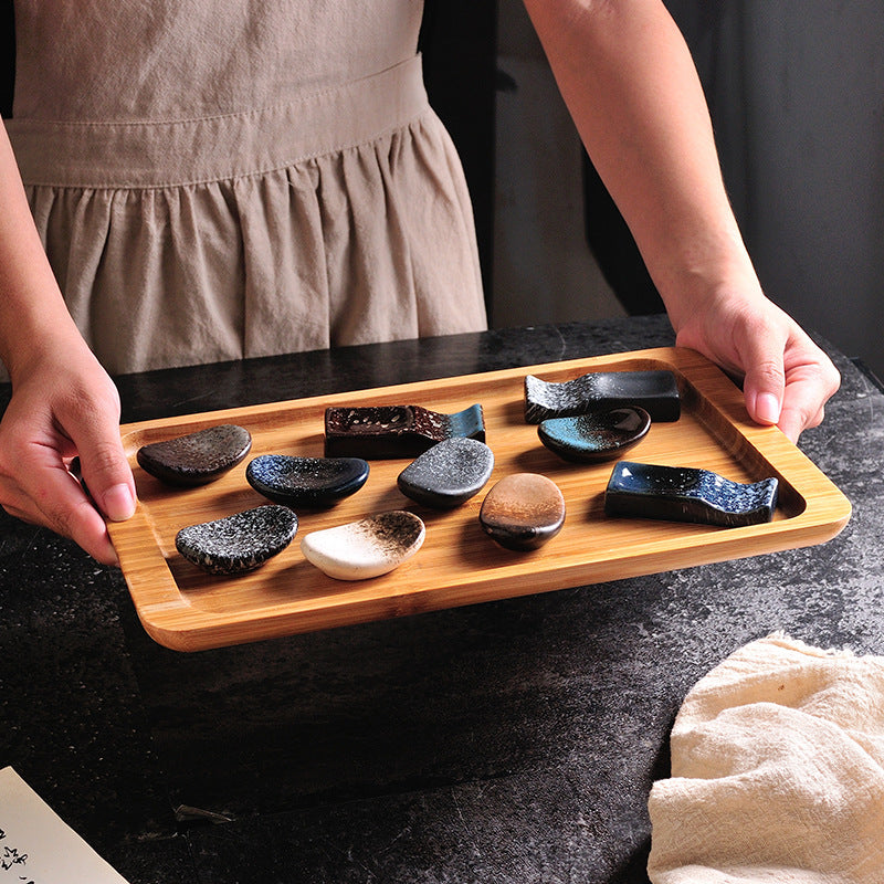 Japanese Style Household Chopstick Holder Ceramic Tableware