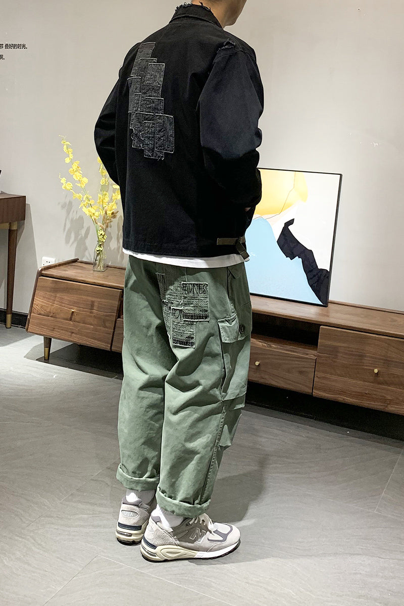 Japanese Loose Overalls Student Casual Pants