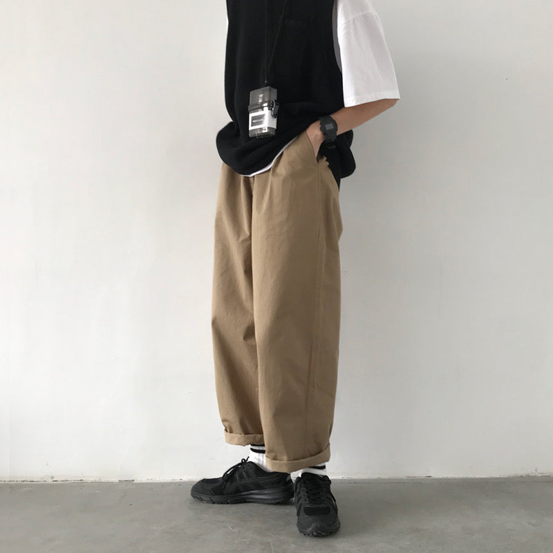 Japanese-style Retro Four Seasons All-matching Casual Pants