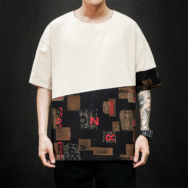 Japanese Black Wall Summer Loose Chinese Style