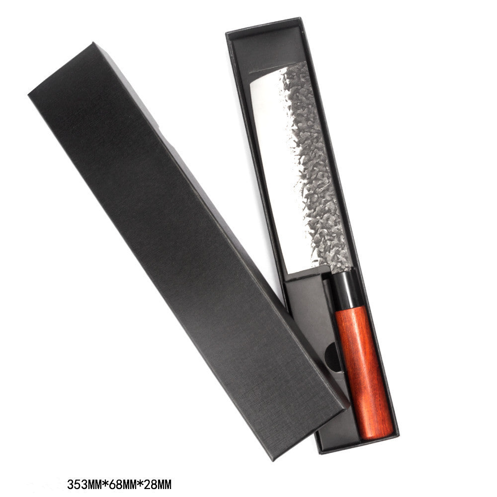 Handmade hammered, forged: Santoku knife, cook, knife, knife