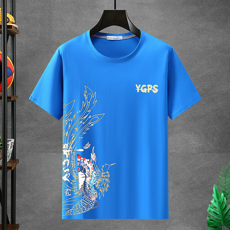 Basic Oversized Loose Tee - Essential Men's Shirt