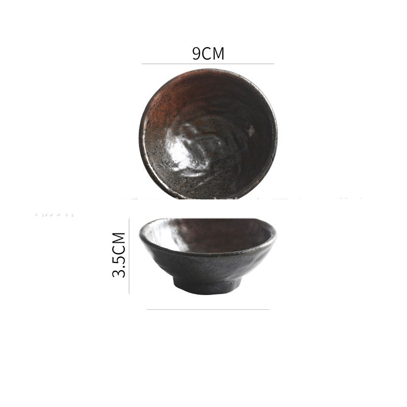 Japanese-style Ceramic Soy Sauce And Vinegar Saucer